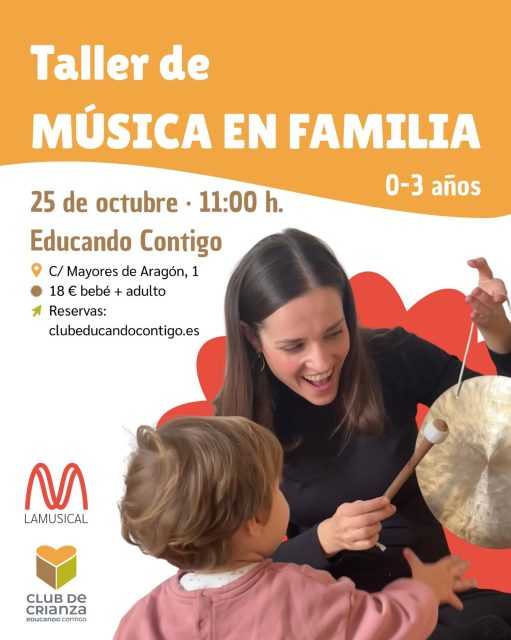🎶 ¿Y si la música fuera uno de los primeros lenguajes que compartes con…