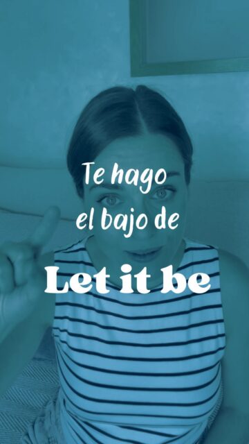 ¿Cantas conmigo? 😉